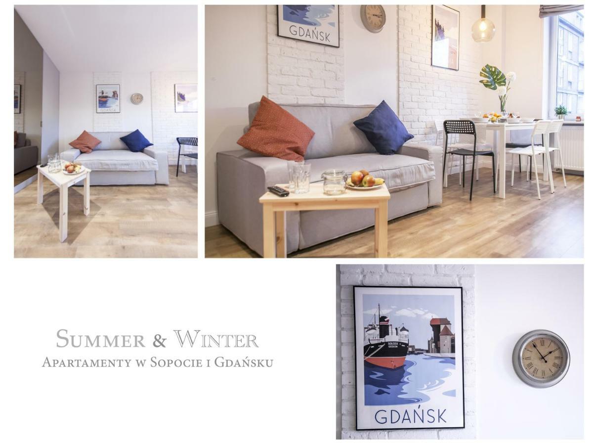 Family Luxury Comfort Old Town Apartament, 1-8, 2 Sypialnie I Salon, Parking W Cenie Gdańsk Extérieur photo