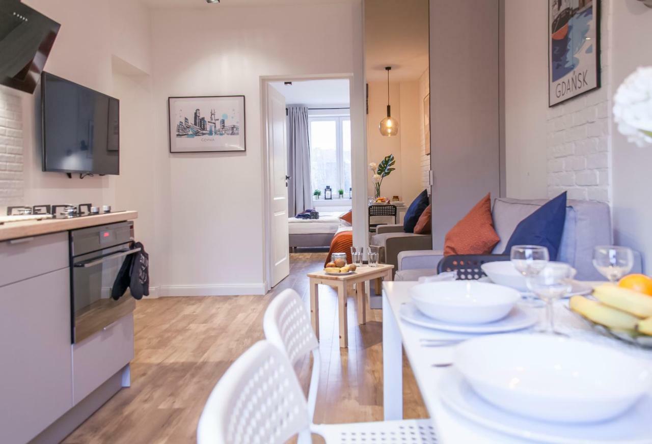 Family Luxury Comfort Old Town Apartament, 1-8, 2 Sypialnie I Salon, Parking W Cenie Gdańsk Extérieur photo